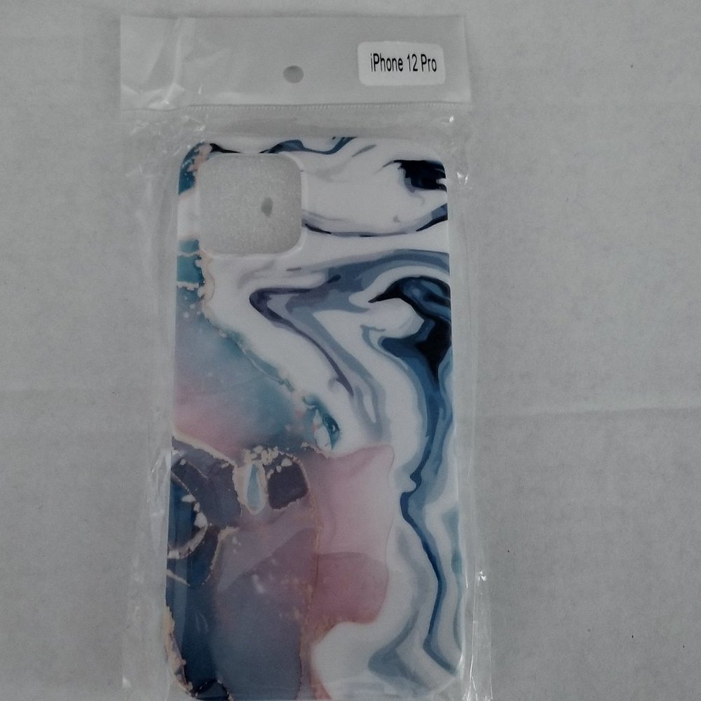 iPhone 12 pro Back case water color design